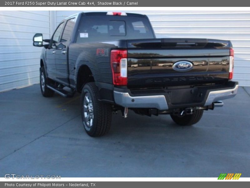 Shadow Black / Camel 2017 Ford F250 Super Duty Lariat Crew Cab 4x4