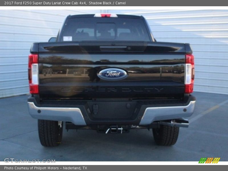 Shadow Black / Camel 2017 Ford F250 Super Duty Lariat Crew Cab 4x4