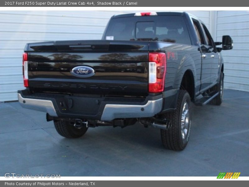 Shadow Black / Camel 2017 Ford F250 Super Duty Lariat Crew Cab 4x4