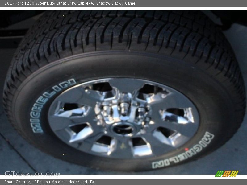 Shadow Black / Camel 2017 Ford F250 Super Duty Lariat Crew Cab 4x4