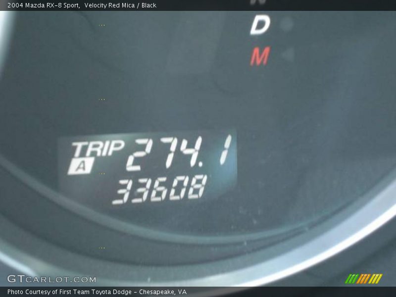 Velocity Red Mica / Black 2004 Mazda RX-8 Sport