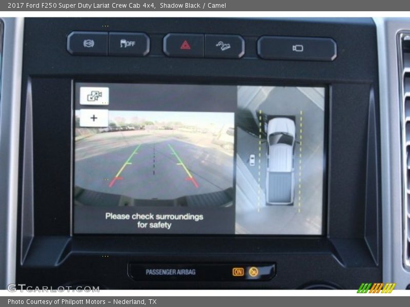 Shadow Black / Camel 2017 Ford F250 Super Duty Lariat Crew Cab 4x4