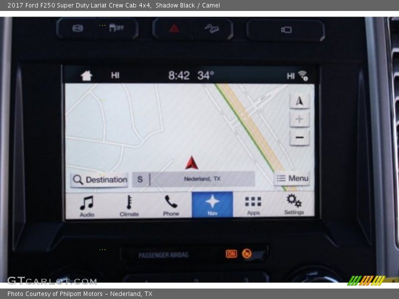Shadow Black / Camel 2017 Ford F250 Super Duty Lariat Crew Cab 4x4