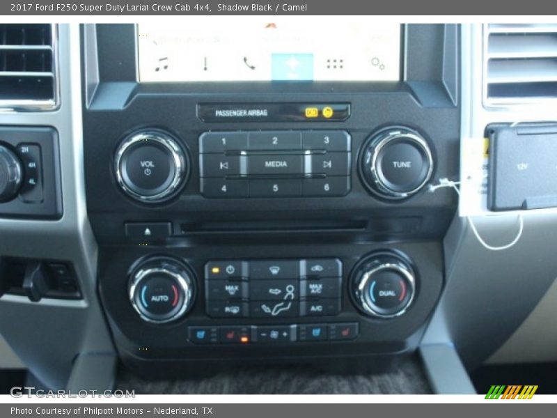 Shadow Black / Camel 2017 Ford F250 Super Duty Lariat Crew Cab 4x4