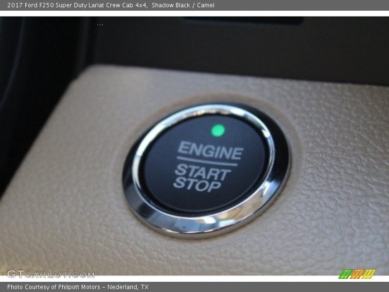 Shadow Black / Camel 2017 Ford F250 Super Duty Lariat Crew Cab 4x4