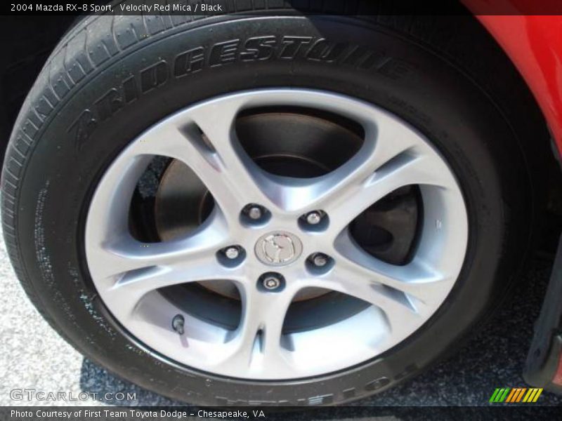 Velocity Red Mica / Black 2004 Mazda RX-8 Sport