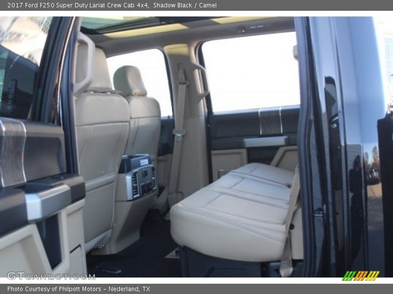 Shadow Black / Camel 2017 Ford F250 Super Duty Lariat Crew Cab 4x4