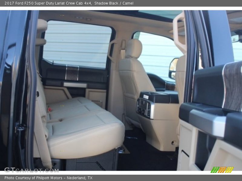Shadow Black / Camel 2017 Ford F250 Super Duty Lariat Crew Cab 4x4