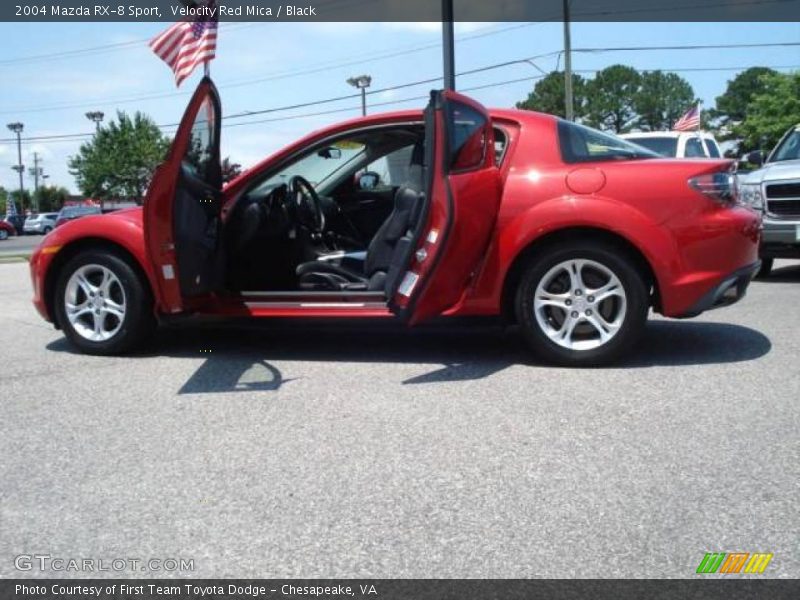 Velocity Red Mica / Black 2004 Mazda RX-8 Sport