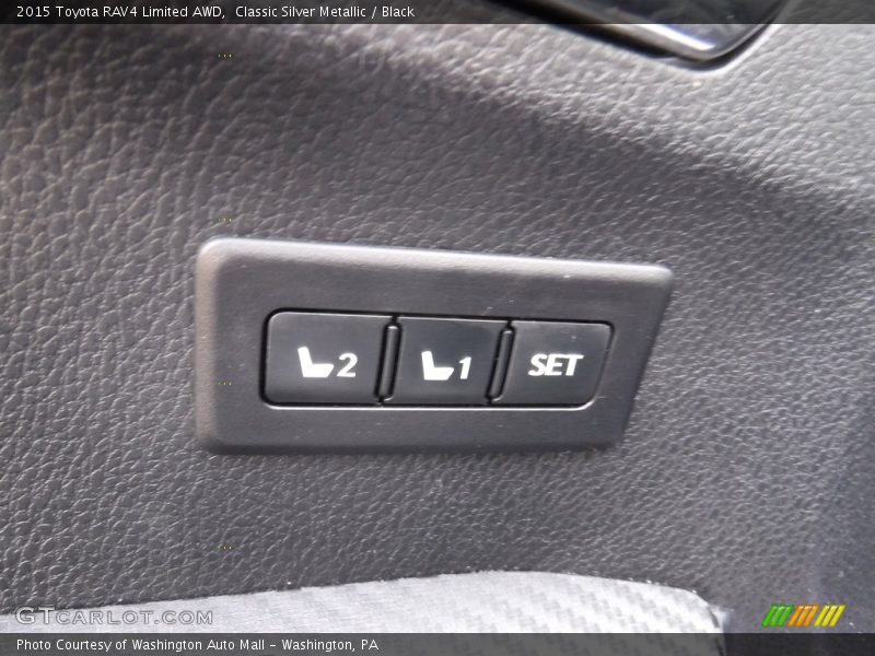 Classic Silver Metallic / Black 2015 Toyota RAV4 Limited AWD