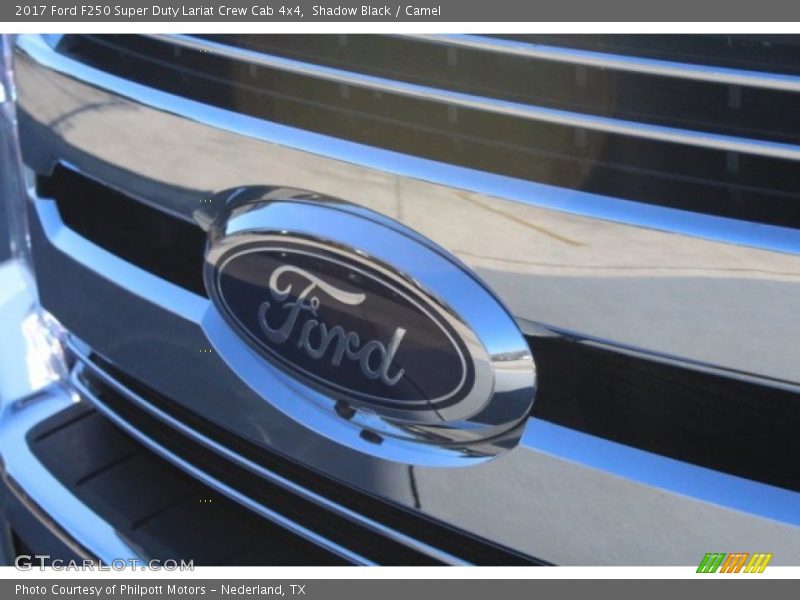 Shadow Black / Camel 2017 Ford F250 Super Duty Lariat Crew Cab 4x4