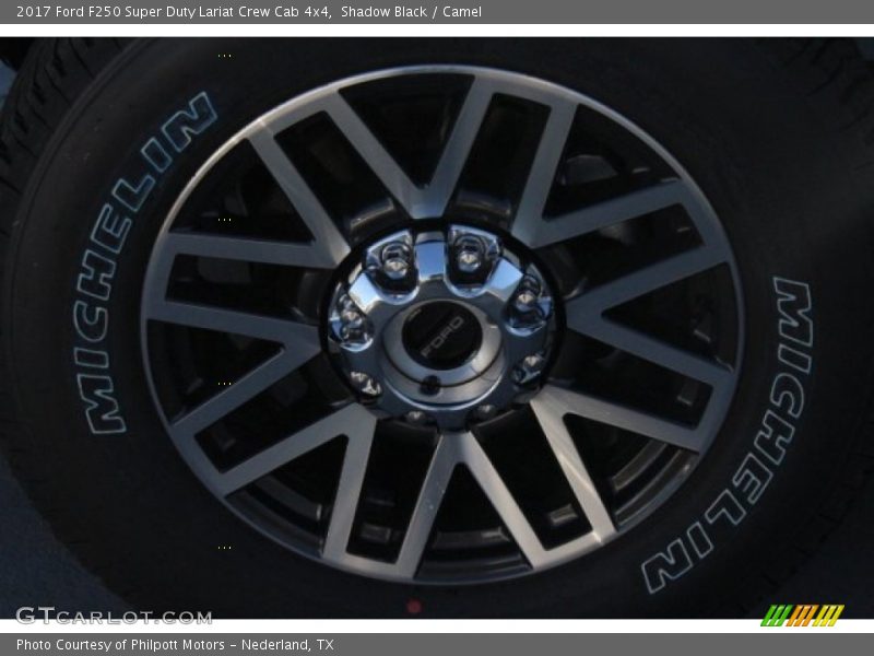 Shadow Black / Camel 2017 Ford F250 Super Duty Lariat Crew Cab 4x4