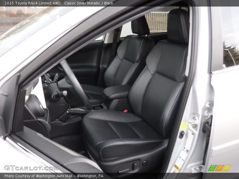 Classic Silver Metallic / Black 2015 Toyota RAV4 Limited AWD