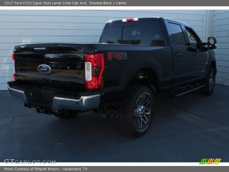 Shadow Black / Camel 2017 Ford F250 Super Duty Lariat Crew Cab 4x4