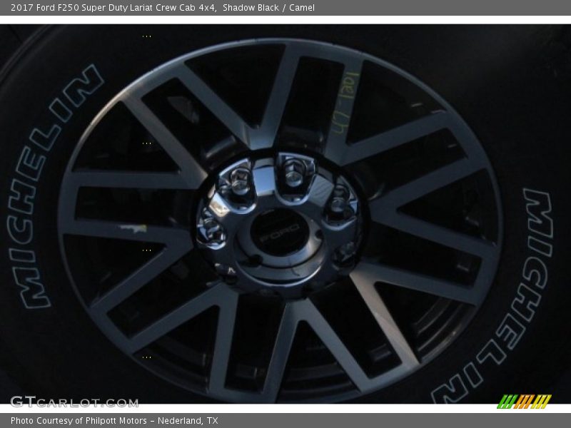 Shadow Black / Camel 2017 Ford F250 Super Duty Lariat Crew Cab 4x4