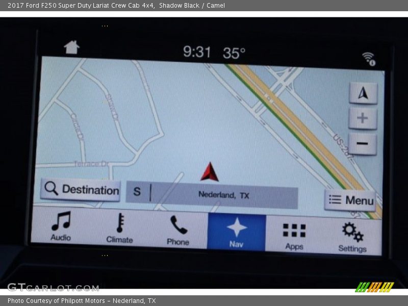 Shadow Black / Camel 2017 Ford F250 Super Duty Lariat Crew Cab 4x4