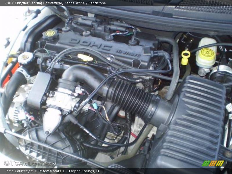 Stone White / Sandstone 2004 Chrysler Sebring Convertible