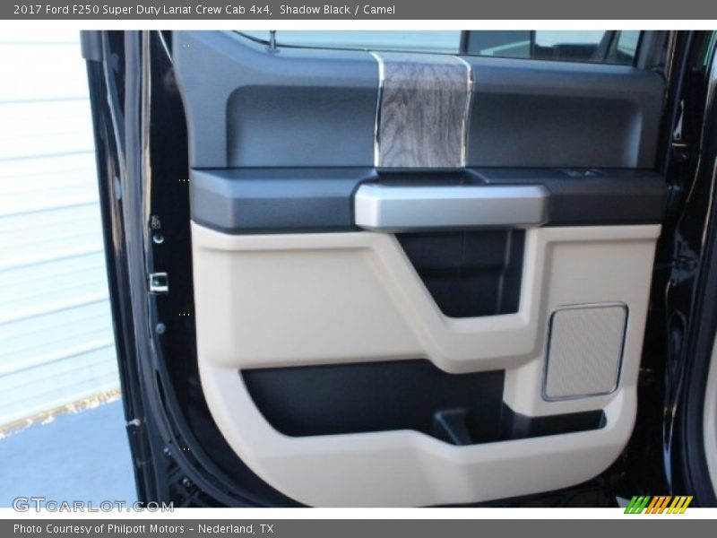 Shadow Black / Camel 2017 Ford F250 Super Duty Lariat Crew Cab 4x4