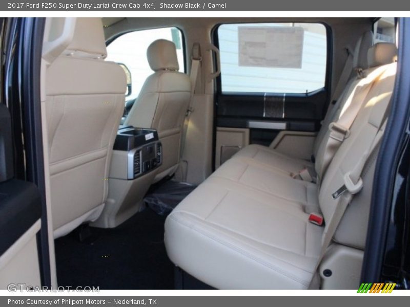 Shadow Black / Camel 2017 Ford F250 Super Duty Lariat Crew Cab 4x4