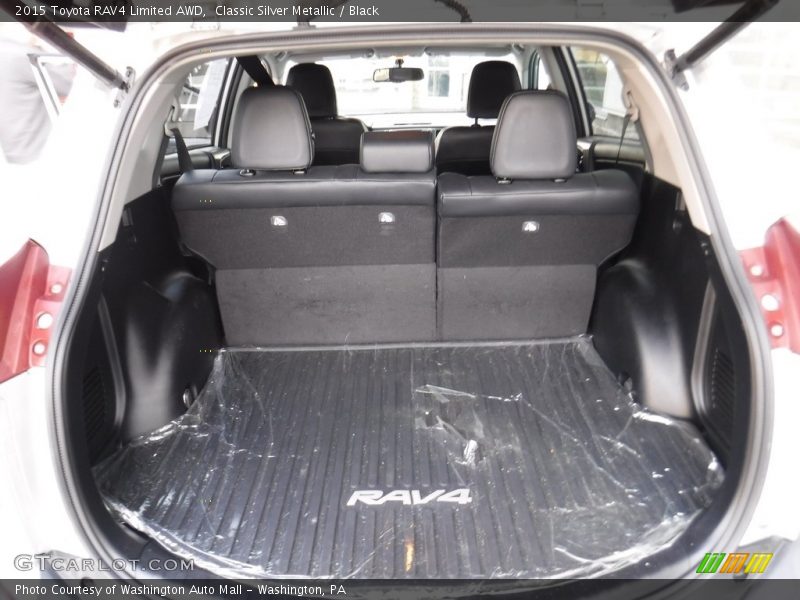 Classic Silver Metallic / Black 2015 Toyota RAV4 Limited AWD