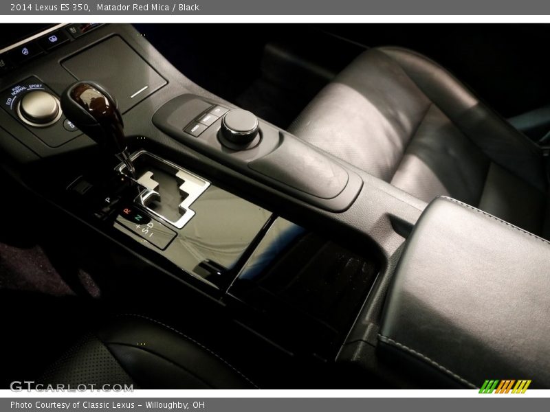 Matador Red Mica / Black 2014 Lexus ES 350