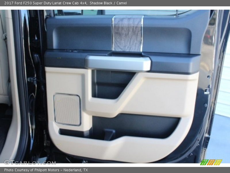 Shadow Black / Camel 2017 Ford F250 Super Duty Lariat Crew Cab 4x4
