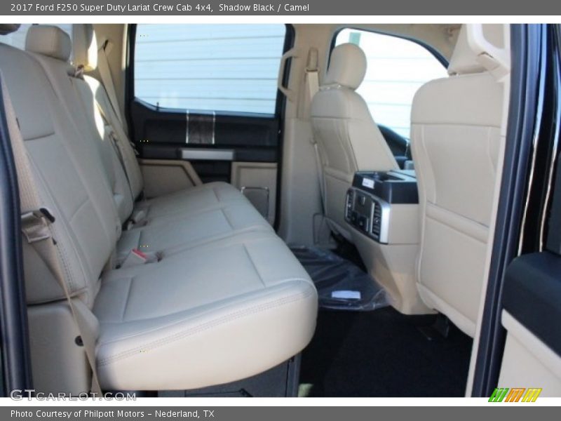 Shadow Black / Camel 2017 Ford F250 Super Duty Lariat Crew Cab 4x4