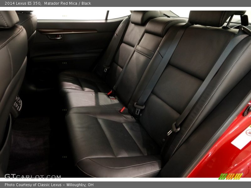 Matador Red Mica / Black 2014 Lexus ES 350
