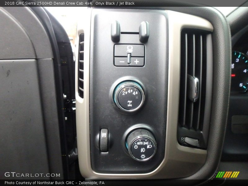 Controls of 2018 Sierra 2500HD Denali Crew Cab 4x4