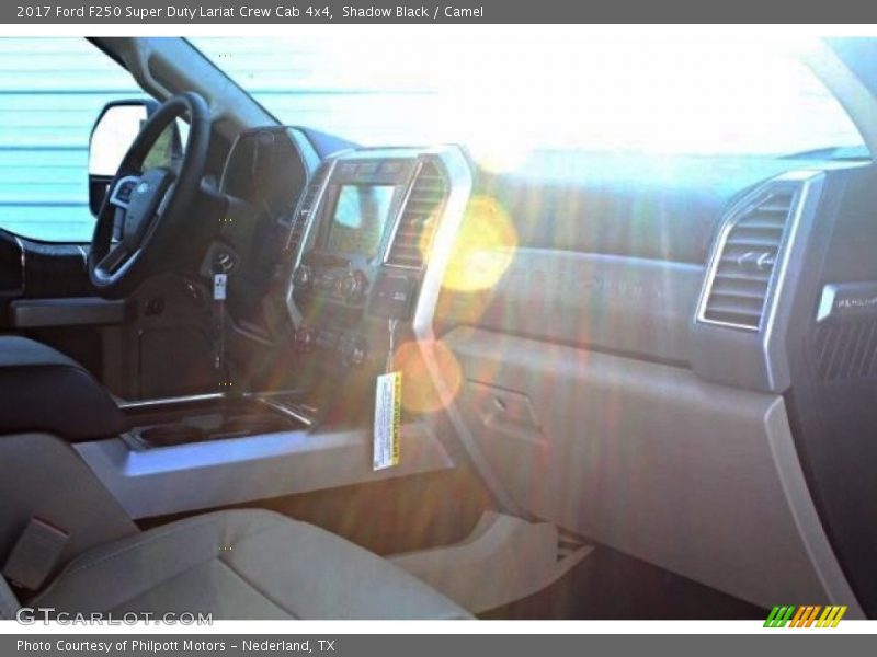 Shadow Black / Camel 2017 Ford F250 Super Duty Lariat Crew Cab 4x4