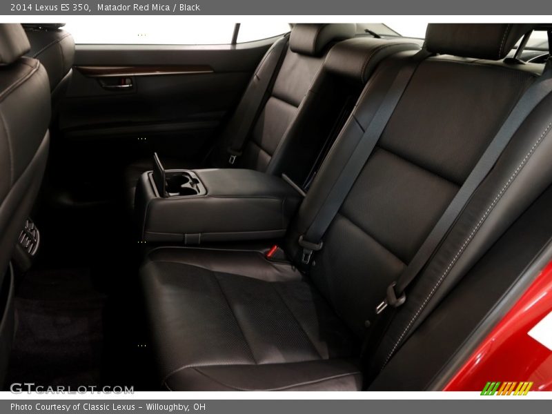 Matador Red Mica / Black 2014 Lexus ES 350