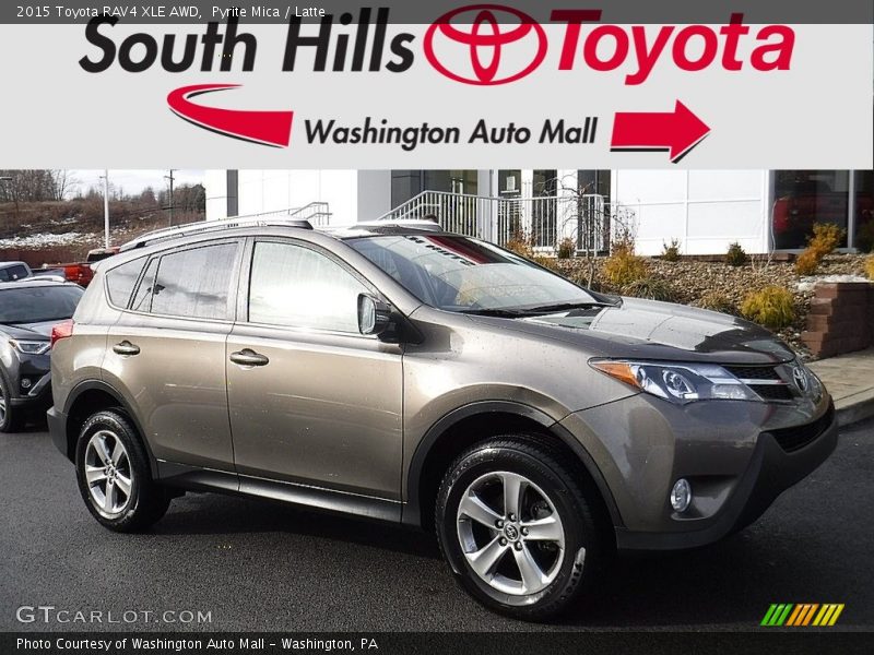 Pyrite Mica / Latte 2015 Toyota RAV4 XLE AWD