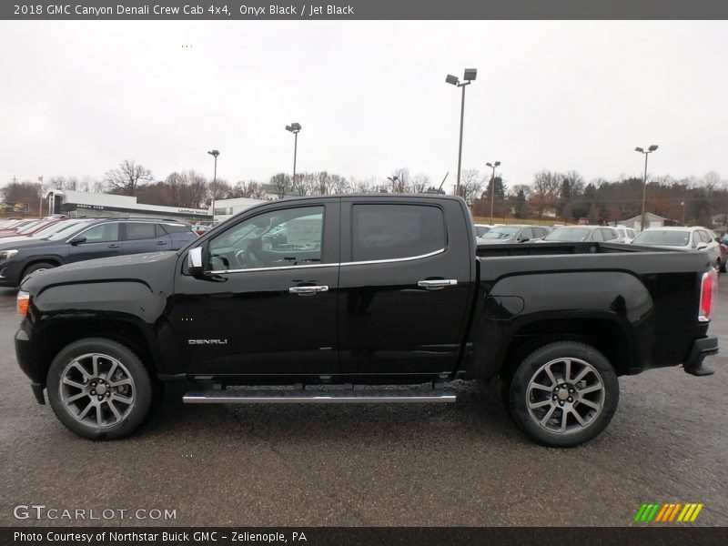 Onyx Black / Jet Black 2018 GMC Canyon Denali Crew Cab 4x4