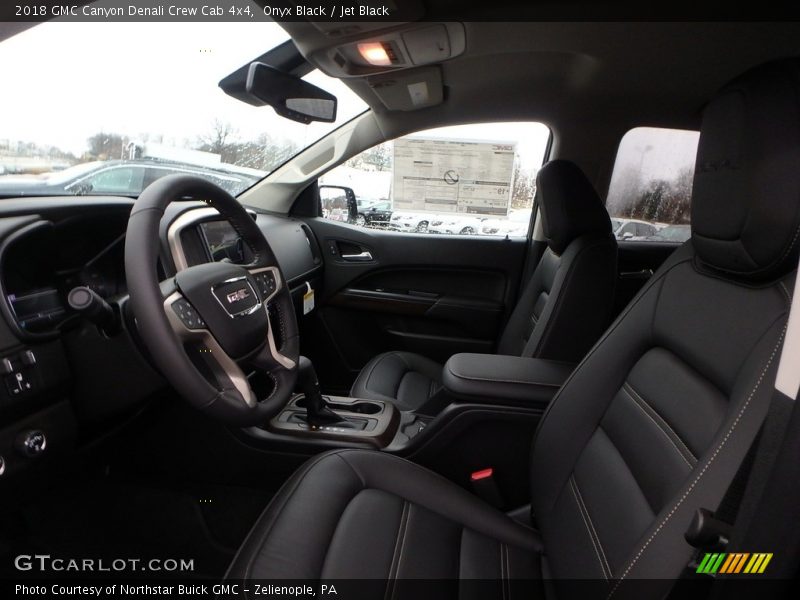 Front Seat of 2018 Canyon Denali Crew Cab 4x4