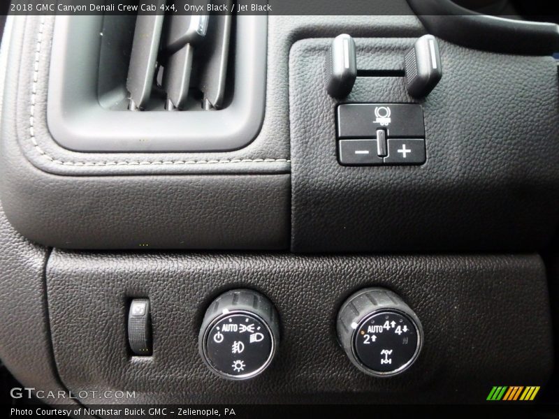 Controls of 2018 Canyon Denali Crew Cab 4x4