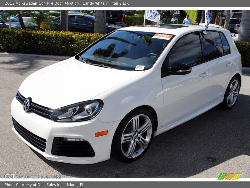 Candy White / Titan Black 2013 Volkswagen Golf R 4 Door 4Motion