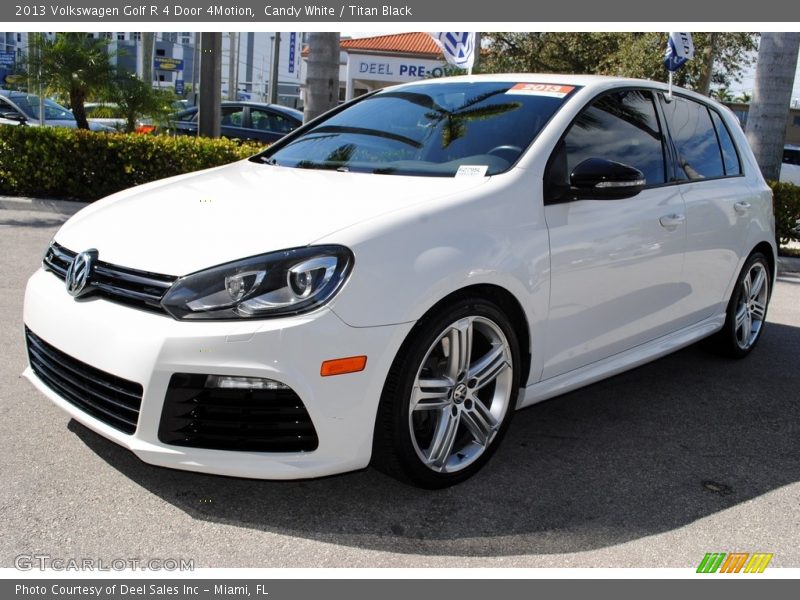 Candy White / Titan Black 2013 Volkswagen Golf R 4 Door 4Motion
