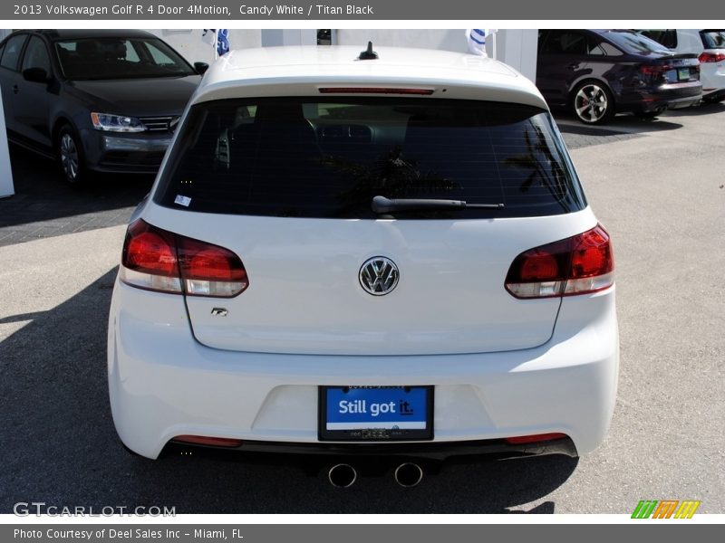 Candy White / Titan Black 2013 Volkswagen Golf R 4 Door 4Motion