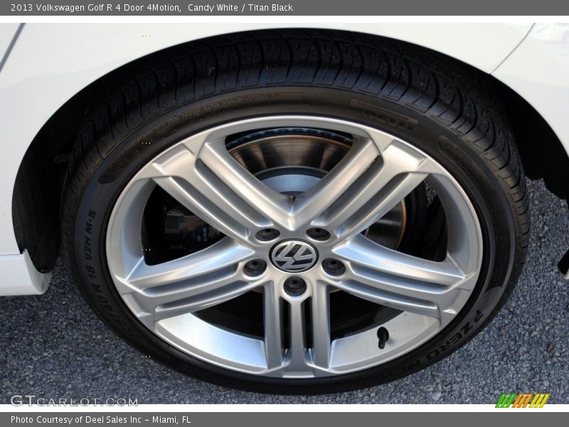 Candy White / Titan Black 2013 Volkswagen Golf R 4 Door 4Motion