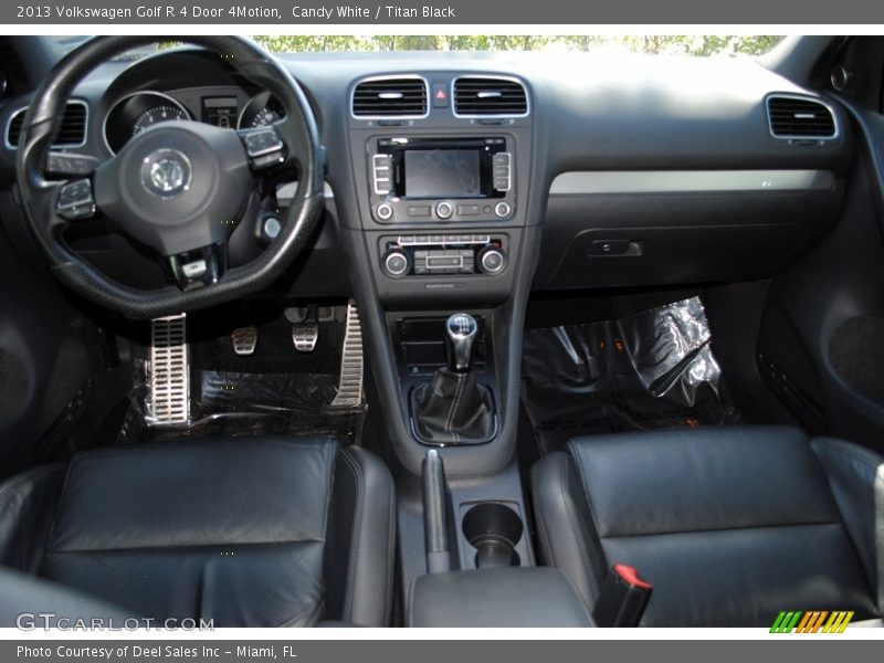 Candy White / Titan Black 2013 Volkswagen Golf R 4 Door 4Motion