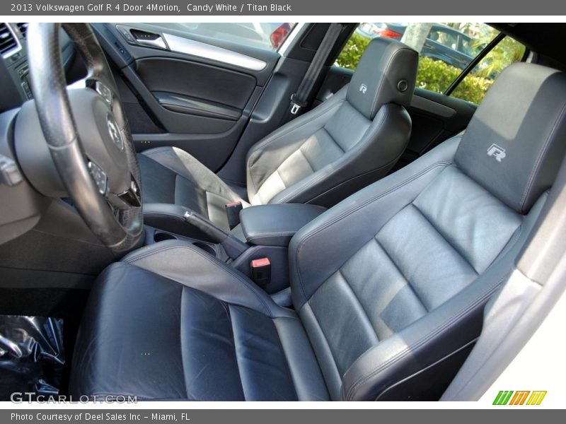 Candy White / Titan Black 2013 Volkswagen Golf R 4 Door 4Motion