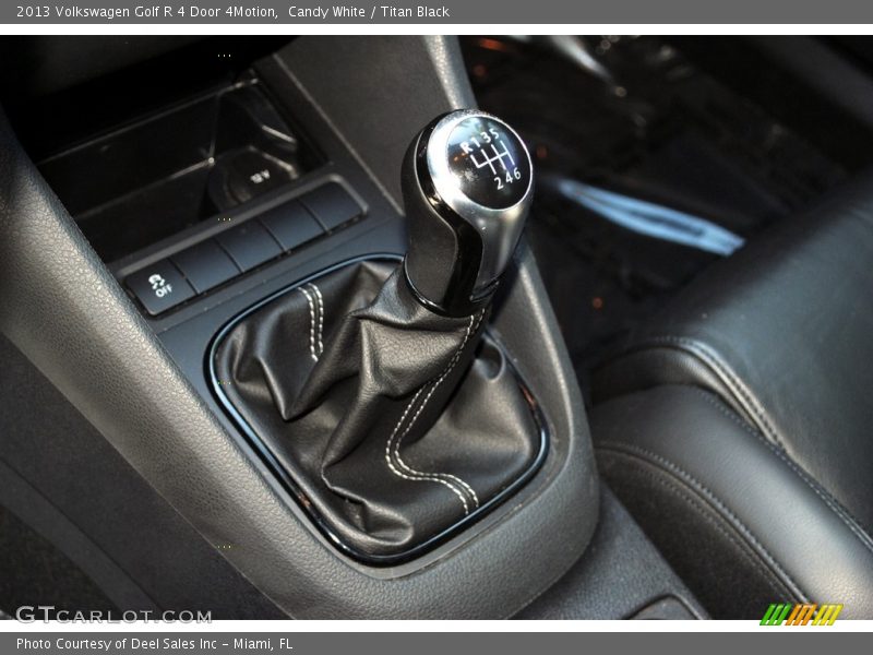 Candy White / Titan Black 2013 Volkswagen Golf R 4 Door 4Motion