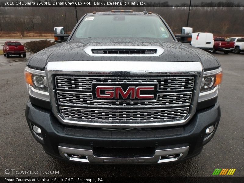 Dark Slate Metallic / Jet Black 2018 GMC Sierra 2500HD Denali Crew Cab 4x4