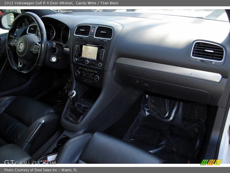 Candy White / Titan Black 2013 Volkswagen Golf R 4 Door 4Motion