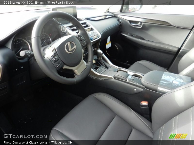 Eminent White Pearl / Black 2018 Lexus NX 300