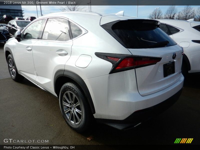 Eminent White Pearl / Black 2018 Lexus NX 300