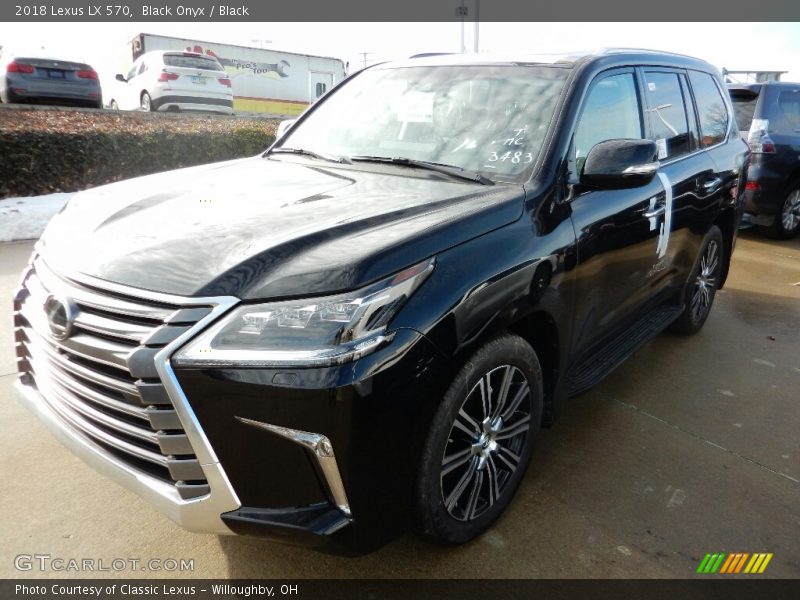 Black Onyx / Black 2018 Lexus LX 570