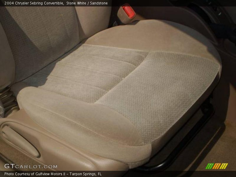 Stone White / Sandstone 2004 Chrysler Sebring Convertible