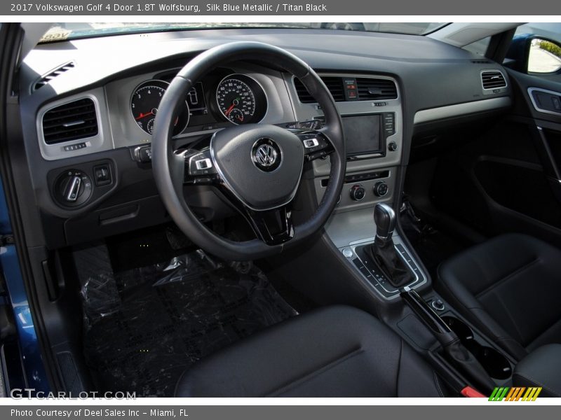 Dashboard of 2017 Golf 4 Door 1.8T Wolfsburg