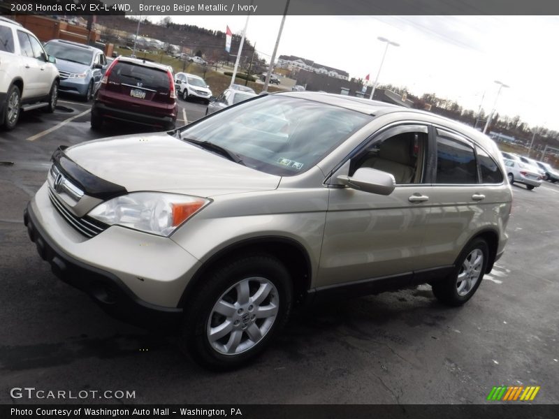 Borrego Beige Metallic / Ivory 2008 Honda CR-V EX-L 4WD